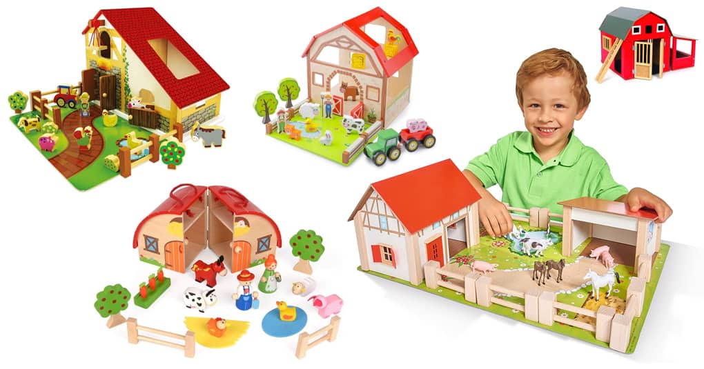 Fattoria in Legno per Bambini