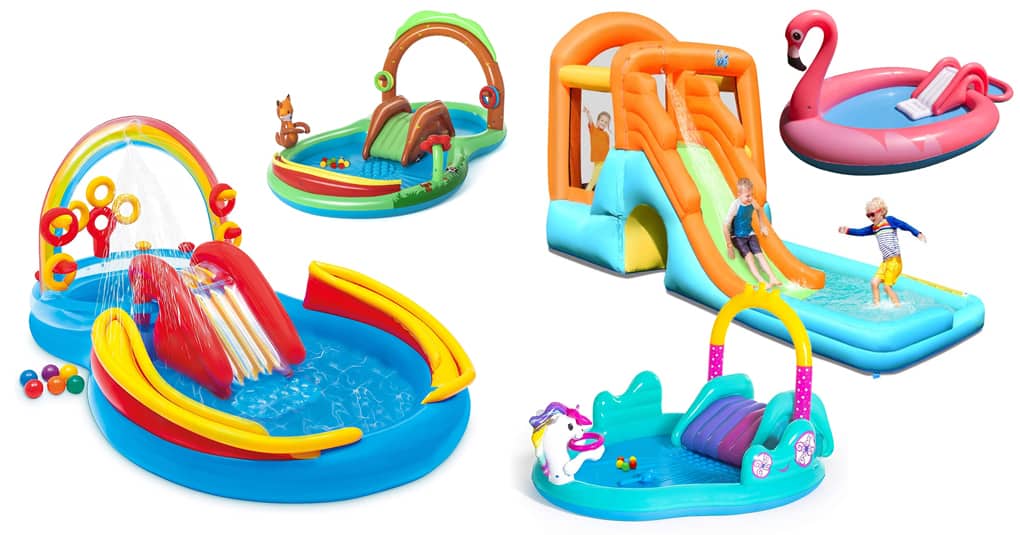 Piscine per Bambini con Scivolo