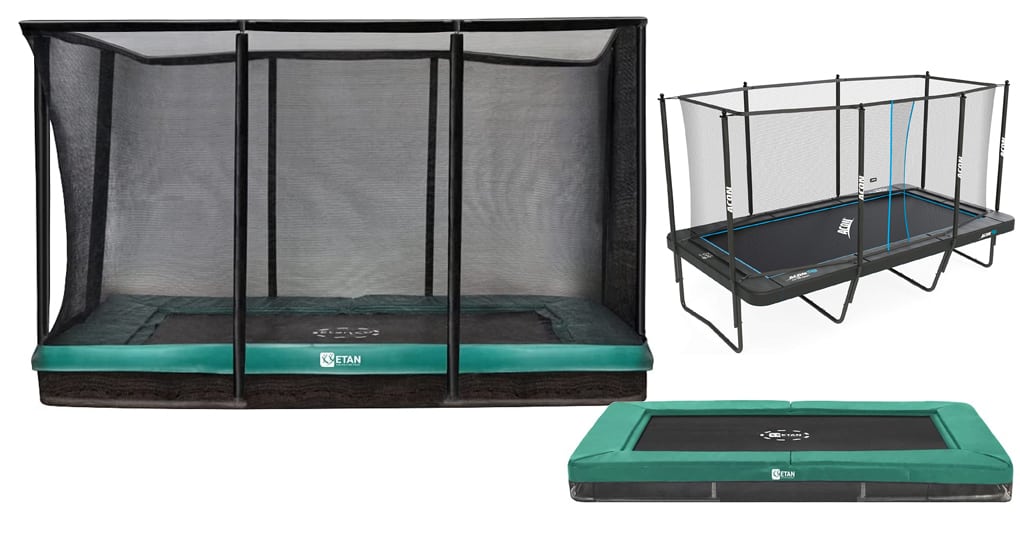 Tappeti Elastici Rettangolari per Bambini